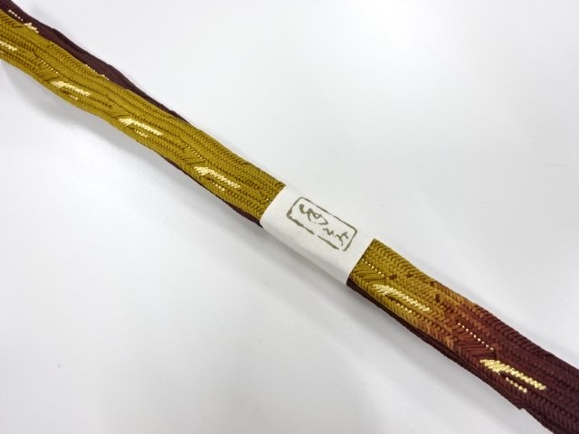  大特価品　上質　未使用品　正絹　手組帯締め